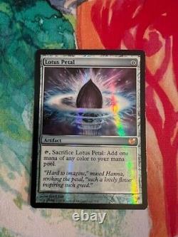 Lotus Petal Foil Magic The Gathering Mtg From The Vault Exiled #3