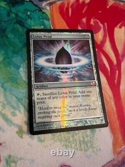 Lotus Petal Foil Magic The Gathering Mtg From The Vault Exiled #3