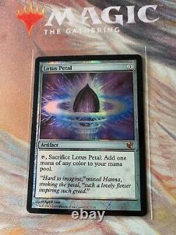Lotus Petal From the Vault Exiled foil MtG NM