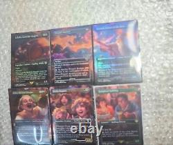 MAGIC MTG The Lord Of The Rings The One Ring 0451 BORDERLESS FOIL SCENE 4 SCENE