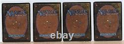 MAGIC THE GATHERING MTG BADLANDS x 4 REVISED DUAL LAND MP/HP
