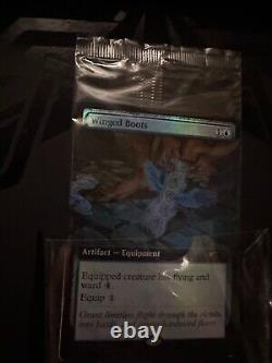 MAGIC THE GATHERING X STANCE CREW SOCKS withWinged Boots SEALED Foil Promo NM MTG