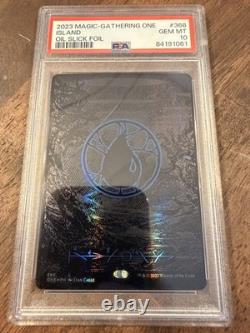 MG Oil Slick Foil Full Art Land Complete Set x5 PSA Graded SEQUENTIAL LOW POP