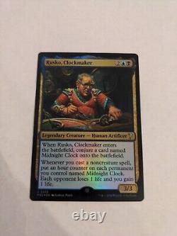 MTG 1x Rusko, Clockmaker Foil Mystery Booster 2 Alchemy