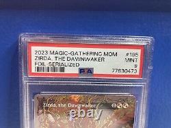 MTG 2023 Magic the Gathering MOM Zirda the Dawnwaker Foil Serialized /500 PSA 9
