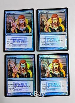 MTG 4x Counterspell FNM Foil Near Mint Promo Magic The Gathering Cards playset