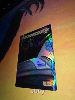 MTG ALTERED 1X Foil Selvala, Explorer Returned magic the gathering Hand Painted