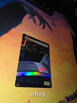 MTG ALTERED 1X Foil Selvala, Explorer Returned magic the gathering Hand Painted