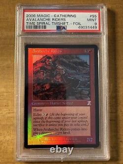 MTG? AVALANCHE RIDERS FOIL? Time Spiral-Timeshifted PSA 9 MINT 2006 POP 1