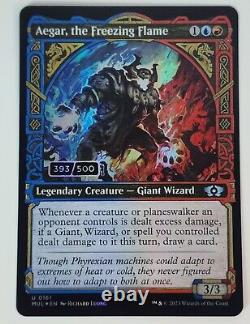 MTG Aegar, the Freezing Flame Serial Numbered Serialized Uncommon Foil 161 NM