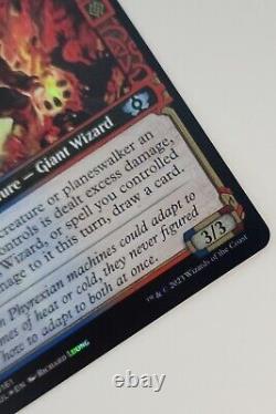 MTG Aegar, the Freezing Flame Serial Numbered Serialized Uncommon Foil 161 NM