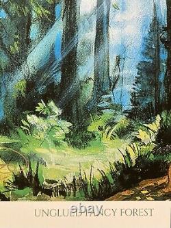 MTG? Artist Signed FOREST-Full Art Land ART PRINT & CARD? Unglued NM/M Nielsen Art