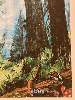 MTG? Artist Signed FOREST-Full Art Land ART PRINT & CARD? Unglued NM/M Nielsen Art