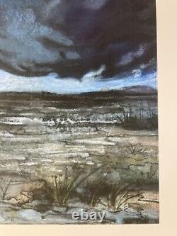 MTG? Artist Signed PLAINS-Ant Hill ART PRINT & CARD? Tempest MINT 1997 Nielsen Art
