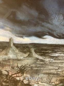 MTG? Artist Signed PLAINS-Ant Hill ART PRINT & CARD? Tempest MINT 1997 Nielsen Art