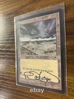 MTG? Artist Signed PLAINS-Ant Hill ART PRINT & CARD? Tempest MINT 1997 Nielsen Art