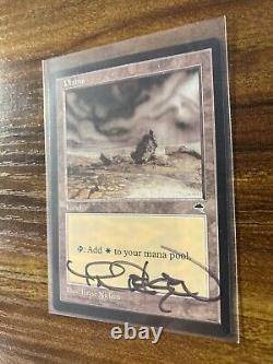 MTG? Artist Signed PLAINS-Rocks ART PRINT & CARD? Tempest NM/M 1997 T. Nielsen Art