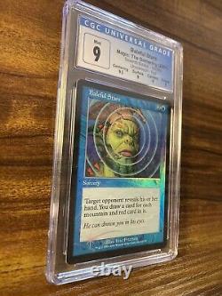MTG? BALEFUL STARE FOIL? 7th Edition CGC Quad 9's+ MINT UNCOMMON Sorcery LOW POP