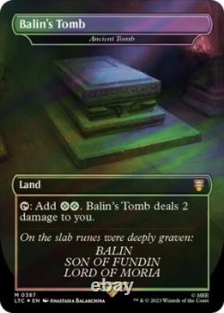 MTG Balin's Tomb (Ancient Tomb) Surge Foil Lord of the Rings Magic