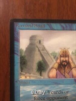 MTG Beta Ancestral Recall P9