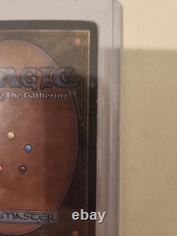 MTG Black Knight Beta Magic The Gathering HP Damaged With Crease