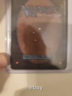 MTG Black Knight Beta Magic The Gathering HP Damaged With Crease