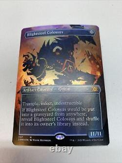 MTG Blightsteel Colossus Double Masters 357 Foil Mythic