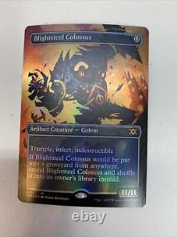 MTG Blightsteel Colossus Double Masters 357 Foil Mythic