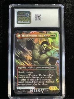 MTG Bruce Banner/Incredible Hulk Legendary Creature Borderless Mythic Rare Foil