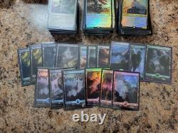 MTG Bulk Lot of All Foils Rare Uncommon Common Dual Land 2500 Super VALUE