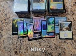 MTG Bulk Lot of All Foils Rare Uncommon Common Dual Land 2500 Super VALUE