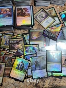 MTG Bulk Lot of All Foils Rare Uncommon Common Dual Land 2500 Super VALUE