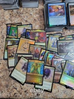 MTG Bulk Lot of All Foils Rare Uncommon Common Dual Land 2500 Super VALUE