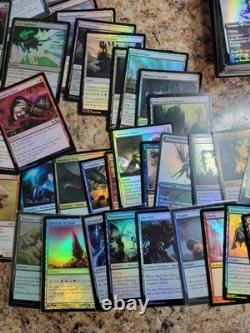 MTG Bulk Lot of All Foils Rare Uncommon Common Dual Land 2500 Super VALUE