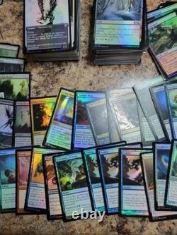 MTG Bulk Lot of All Foils Rare Uncommon Common Dual Land 2500 Super VALUE