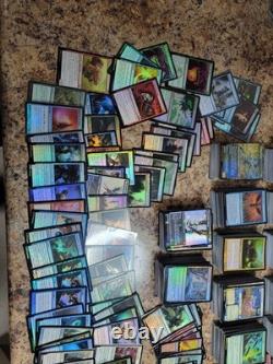 MTG Bulk Lot of All Foils Rare Uncommon Common Dual Land 2500 Super VALUE