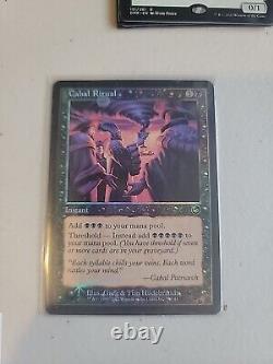 MTG Cabal Ritual TOR Foil (LP) Signature Confirmation Required
