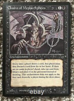MTG Chains of Mephistopheles Legends LP Light Play Magic The Gathering