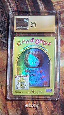 MTG Chucky #1807 Foil Borderless SLD Child's Play Pristine 10