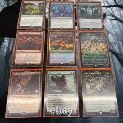 MTG Commander Deck Chishiro, the Shattered Blade Gruul +1/+1 Counters EDH