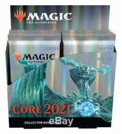 MTG Core Set 2021 COLLECTOR BOOSTER BOX Factory Sealed PreSale Mint Fast Ship