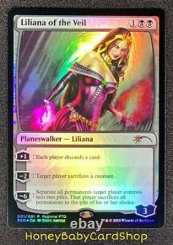 MTG DCI Promo 2015 Liliana of the Veil NM Regional PTQ Rare Foil Promo