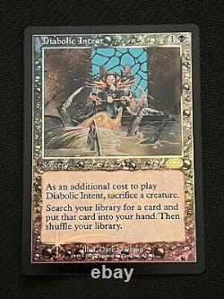 MTG DIABOLIC INTENT foil Planeshift beautiful condition see pics magic