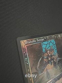 MTG DIABOLIC INTENT foil Planeshift beautiful condition see pics magic