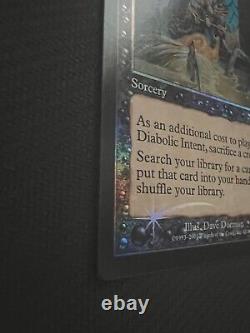 MTG DIABOLIC INTENT foil Planeshift beautiful condition see pics magic