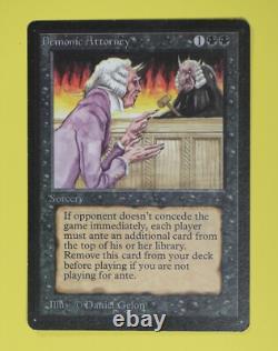 MTG Demonic Attorney Beta LP