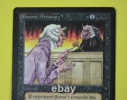 MTG Demonic Attorney Beta LP
