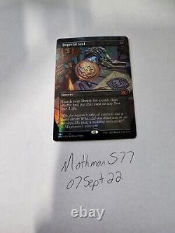 MTG Double Masters 2022 (2X2) Imperial Seal Borderless Foil NM Magic Card