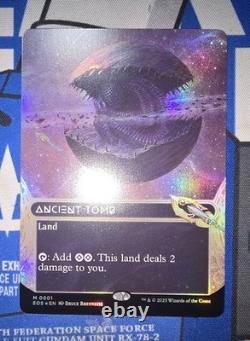 MTG Edge of Eternities Ancient Tomb (Borderless) #0001 Near Mint Foil