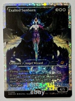 MTG Edge of Eternities (EOE 384) Exhalted Sunborn- FRACTURE FOIL NM Pack Fresh